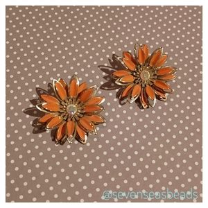 💘1950s Flower Power Earrings